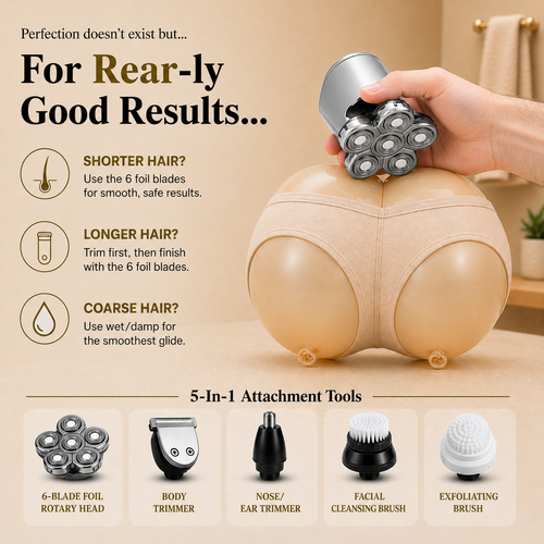 The ButtLer™ - Bum Shaver 1.0