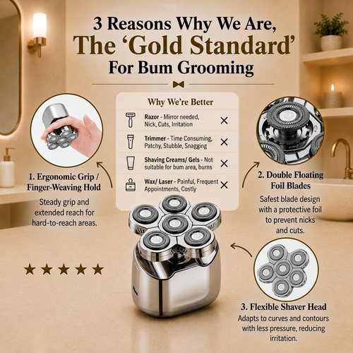 The ButtLer™ - Bum Shaver 1.0
