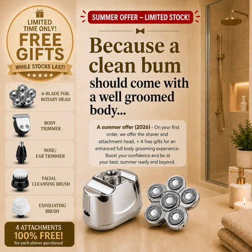 The ButtLer™ - Bum Shaver 1.0